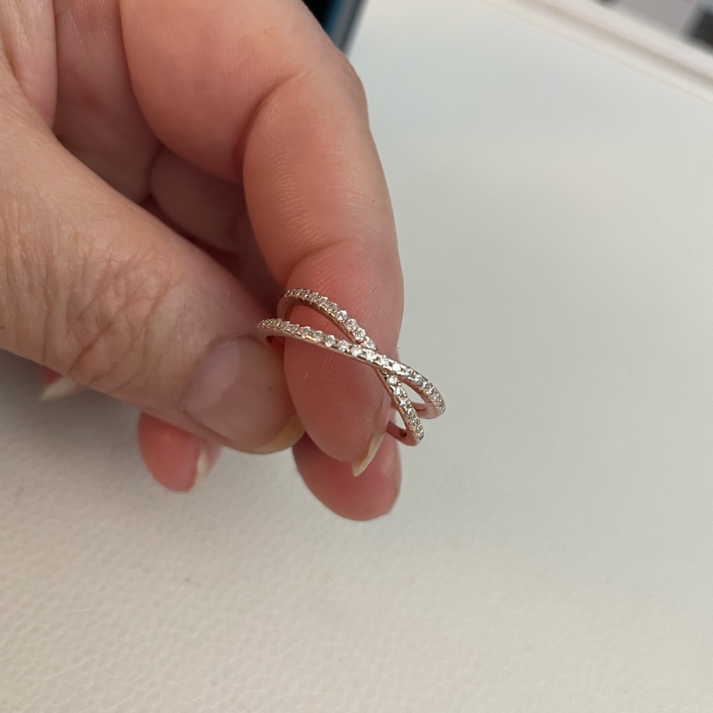 NIB X CZ ring - Picture 5 of 7